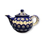 264 Bunzlau Theepot 0,9L 54X Green Stripes 264 Bunzlau Theepot 0,9L